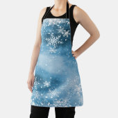 Tablier Winter Wonderland, Fête Bleue Neige (Insitu)