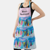 Tablier Winter Wonderland Whimsland Art (Insitu)