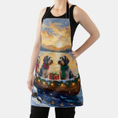 Tablier Wirehaired Pointing Griffon Christmas Boat Holiday (Insitu)