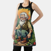 Tablier Wise GardenerCharming Vegetable Patch Kitchen Wear (Insitu)