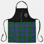 Tablier Wishart Clan Badge & Tartan Kilt Apron (Recto)