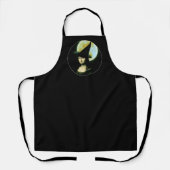 Tablier Witch Mona Lisa Halloween Full Moon (Recto)