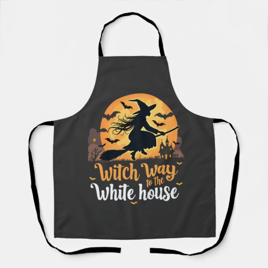 Tablier Witch Way à la Maison Blanche (Recto)