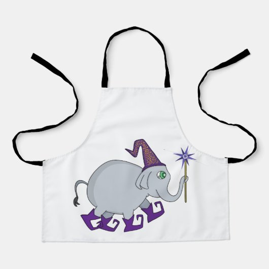 Tablier Wizard Elephant (Recto)