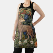 Tablier Wolf dans la forêt Art nouveau (Insitu)