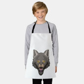 Tablier Wolf en colère (Porté)