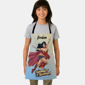 Tablier Wonder Woman Portant Cape (Insitu)