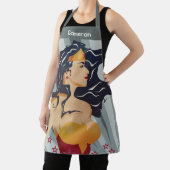 Tablier Wonder Woman Profil rétrospectif Sunburst (Insitu)