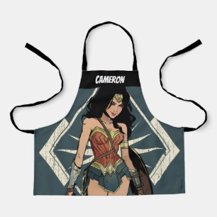 Tablier Wonder Woman with Sword Comic