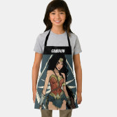 Tablier Wonder Woman With Sword Comic Art (Insitu)