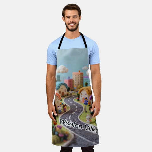 Tablier Woolen Village  (Porté)