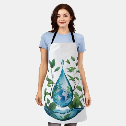 Tablier World Water Day (Porté)
