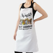 Tablier World's Best Grandpa Custom 3 Photo Collage (Insitu)