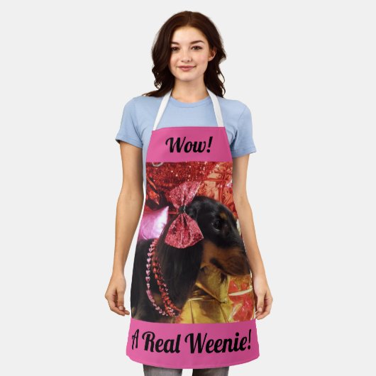 Tablier Wouah Un Véritable Apron Weenie ! (Porté)