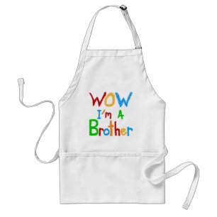 Tablier WOW Je suis un Frère T-shirts et GIfts
