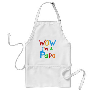Tablier Wow, je suis un Papa Tshirts et GIfts