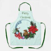 Tablier Wreath de la souris de Noël (Recto)