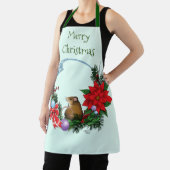 Tablier Wreath de la souris de Noël (Insitu)