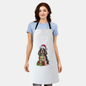 Tablier Xmas Lighting Santa Hat (Porté)