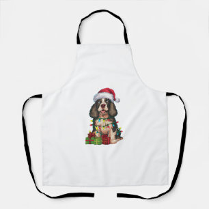 Tablier Xmas Lighting Santa Hat