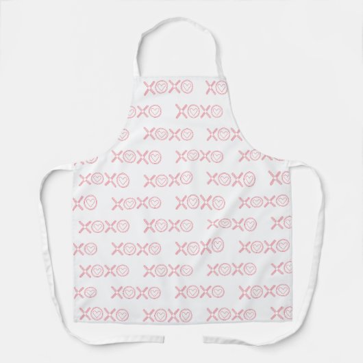 Tablier XOXO aime et embrasse (Recto)