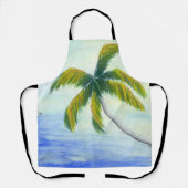 Tablier Yacht sur la mer Palma (Recto)