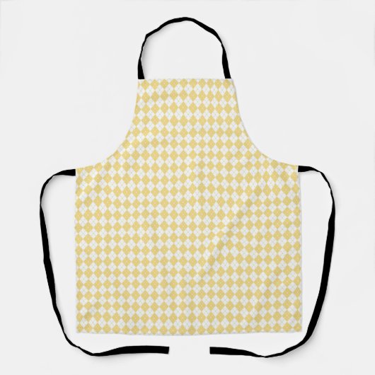 Tablier Yellow Plaid Pattern (Recto)