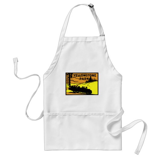 Tablier Yellowstone Park 1920 (Devant)
