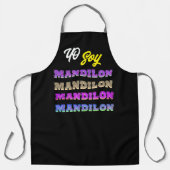 Tablier yo soy mandilon (Recto)