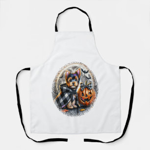 Tablier Yorkie Chien Halloween