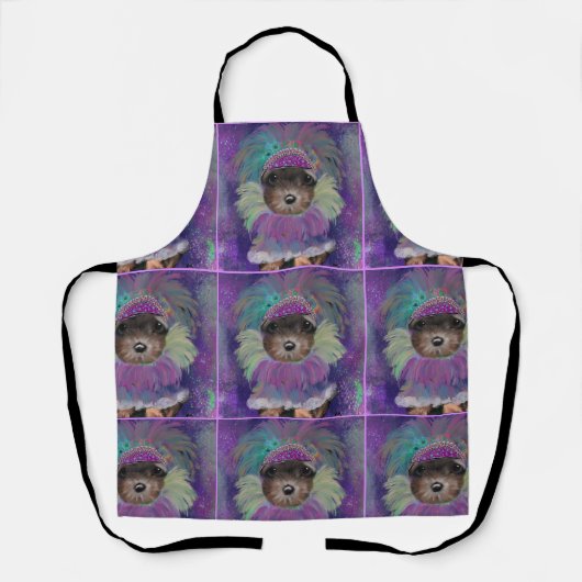Tablier Yorkie Poo (Recto)