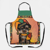 Tablier Yorkie Poo (Recto)