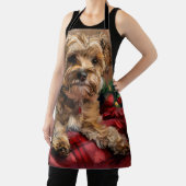 Tablier Yorkipoo Fête de Noël Festive (Insitu)
