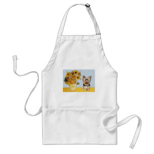 Tablier Yorkshire Terrier 17 - Tournesols