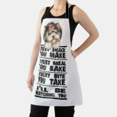 Tablier Yorkshire Terrier Chaque Snack Que Vous Faites Apr (Insitu)