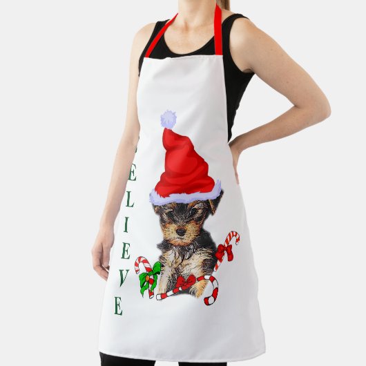 Tablier Yorkshire Terrier Noël (Insitu)