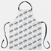 Tablier Your Logo Simple Repeating Diagonal Pattern (Recto)