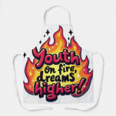 Tablier Youth motivational quote (Recto)