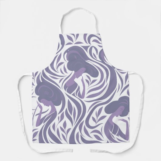 Tablier Yumeji Hirado Woman Apron – Taisho Romance Design (Recto)