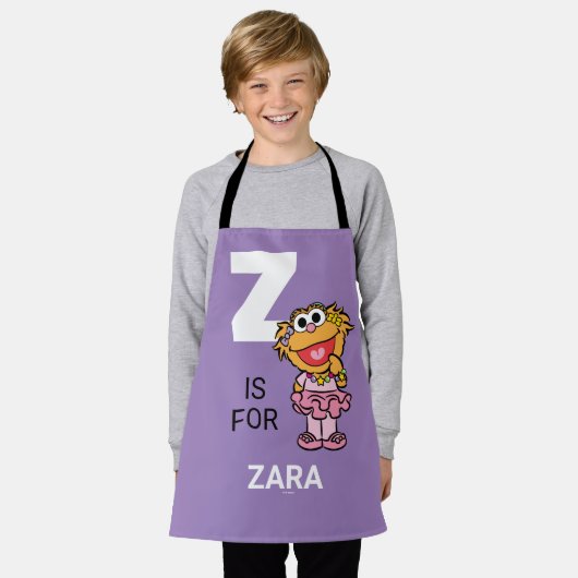 Tablier Z is for Zoe | Add Your Name (Porté)