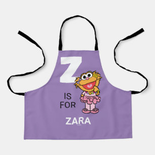 Tablier Z is for Zoe   Add Your Name