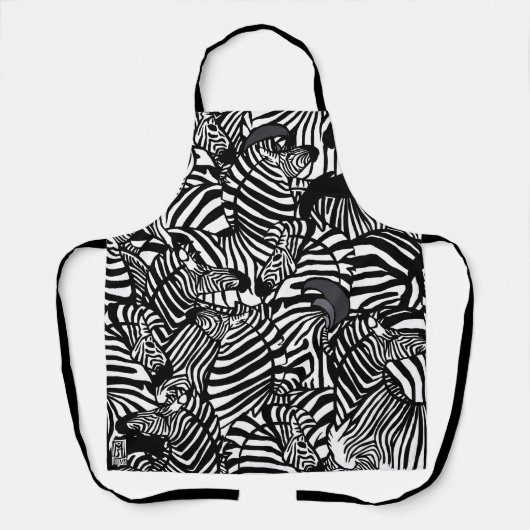 Tablier Zebra Apron (Recto)