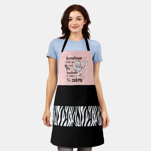 Tablier Zebra awareness (Porté)