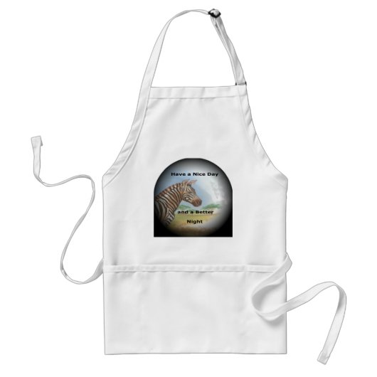 Tablier Zebra Portrait, Amboseli : l'Esprit de la Savanna (Devant)