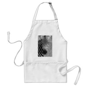 Tablier Zebra Safari Mignon Africain Élégant Rayures