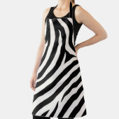 Tablier Zebra Stripes Impression moderne (Insitu)