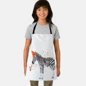 Tablier Zèbre - Animaux ayant une fête (Insitu)
