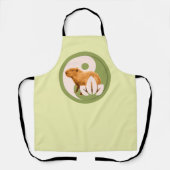 Tablier Zen Capybara Yin Yang (Recto)