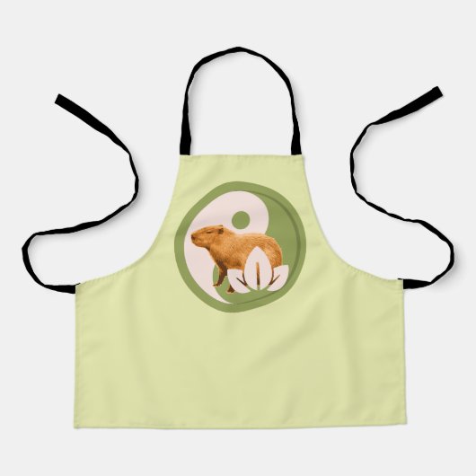 Tablier Zen Capybara Yin Yang (Recto)