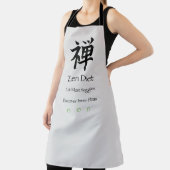 Tablier Zen Diet Manger Plus de Légumes (Insitu)